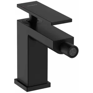Tecturis e - Mitigeur de bidet avec vidage, noir mat 73200670 - Hansgrohe pas cher