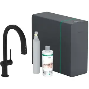 hansgrohe Aqittura M91 Mitigeur de cuisine, avec système d'eau pétilla... pas cher