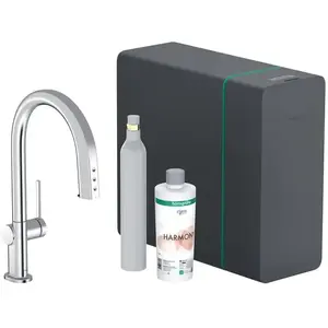 hansgrohe Aqittura M91 Mitigeur de cuisine, avec système d'eau pétilla... pas cher