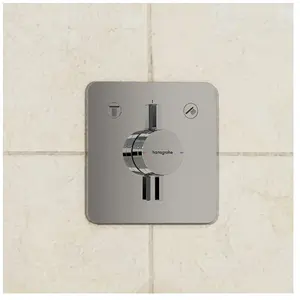 Hansgrohe DuoTurn Q Mitigeur encastrable, pour 2 sorties, chrome 75414... pas cher