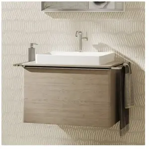 hansgrohe Xelu Q Meuble sous-vasque, 1 tiroir, 54056000, pas cher