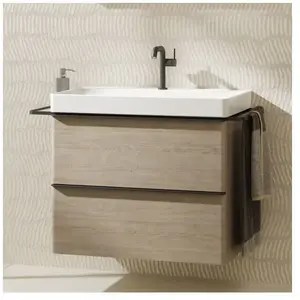 hansgrohe Xelu Q Meuble sous-vasque, 2 tiroirs, 54029670, pas cher