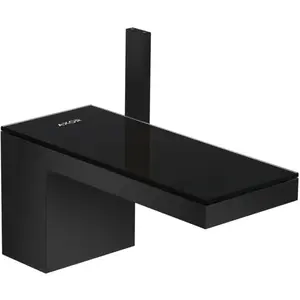 hansgrohe AXOR MyEdition 47010670 Robinet de lavabo monocommande avec bonde Push-Open 47010670 Noir mat