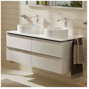 Comparateur de prix : hansgrohe Xelu Q Meuble sous-vasque, 4 tiroirs, 54086000,