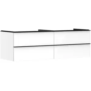 Comparateur de prix : hansgrohe Xelu Q Meuble sous-vasque, 4 tiroirs, 54090670,