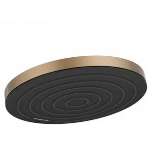 Hansgrohe - Pulsify s - Douche de tête 260, 1 jet, bronze brossé 24140140 pas cher