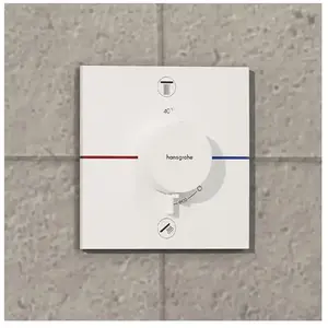 hansgrohe ShowerSelect Comfort E Mitigeur thermostatique, pour bain & ... pas cher