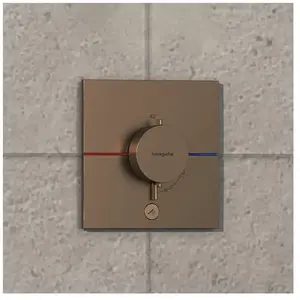 hansgrohe ShowerSelect Comfort E Mitigeur thermostatique, pour bain & ... pas cher