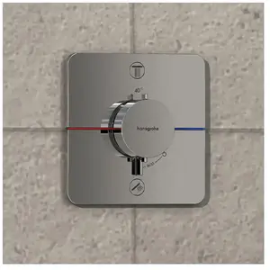 hansgrohe ShowerSelect Comfort Q Mitigeur thermostatique, pour bain & ...