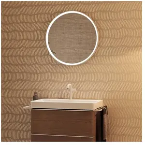 hansgrohe Xarita S Miroir, avec éclairage Ø 70 P: 5 cm, 54991700,Vendu parkaufland