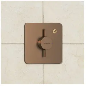 Hansgrohe Duoturn Q - Mitigeur De Douche Encastré, Bronze Brossé 75614