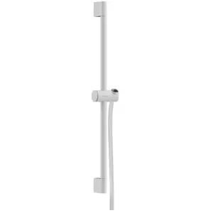 Unica - Barre de douche 7 cm, avec flexible, blanc mat 24400700 - HansgroheVendu paramazon