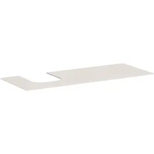 hansgrohe Xevolos E Console, 1 découpe à gauche, 1370x550mm, pour vasque à poser, 54205780 pas cher