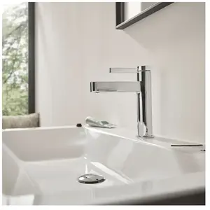 Mitigeur de lavabo Finoris 110 avec tirette et vidage chromé Hansgrohe pas cher