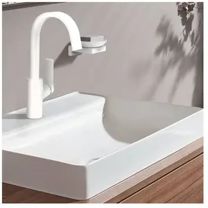 Hansgrohe Mitigeur de lavabo 210 bec haut avec tirette et vidage blanc mat TUVendu paramazon