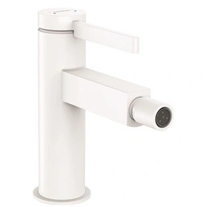 Mitigeur de bidet HANSGROHE Finoris - Blanc mat - Bonde Push-Open pas cher