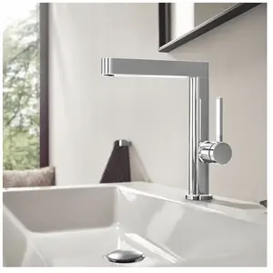 Mitigeur lavabo Finoris 230 + bonde Push-Open Chromé Hansgrohe pas cher