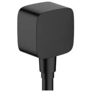 Coude de raccordement avec clapet anti-retour, noir mat Hansgrohe 26457670Vendu paramazon