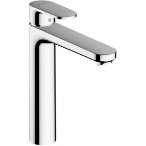 Hansgrohe Mitigeur de lavabo190 avec tirette et vidage synthétique chromé TU pas cher