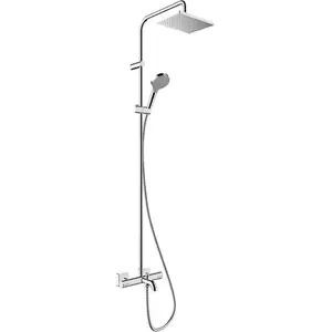 Hansgrohe Colonne bain douche thermostatique Vernis Shape 230 EcoSmart chromé TU pas cher