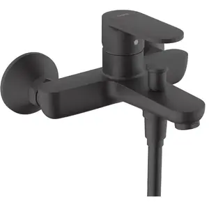 Mitigeur bain/douche mural Vernis Blend noir mat 71440670 - Hansgrohe