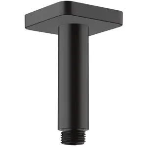 Hansgrohe Vernis Shape Bras de douche plafond 100 mm, noir mat 26406670Vendu paramazon