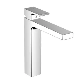 Hansgrohe Mitigeur de lavabo 190 avec tirette et vidage métallique chromé TU pas cher