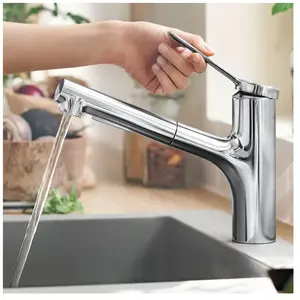 Comparateur de prix : HANSGROHE 74810000 ZESIS M33 ROBINET DE CUISINE AVEC BEC DE 150 MM DE