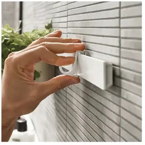 HANSGROHE Crochets HANSGROHE largeur 10 mm blanc mat