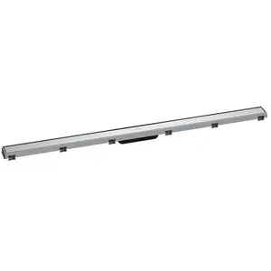 Comparateur de prix : Caniveau de douche 120 cm RainDrain Match acier inox brossé Hansgrohe