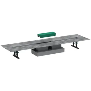 Comparateur de prix : Hansgrohe Kit d'installation caniveau de douche 100 cm installation à plat uBox