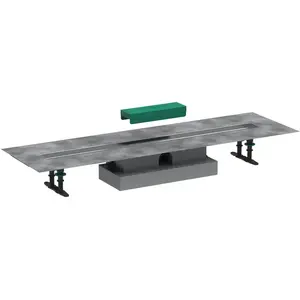 Comparateur de prix : Hansgrohe Kit d'installation caniveau de douche 90 cm installation à plat uBox