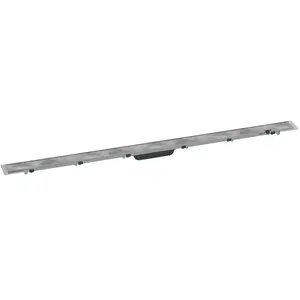 Comparateur de prix : Hansgrohe Caniveau de douche découpable et carrelable 120 cm RainDrain Rock TU