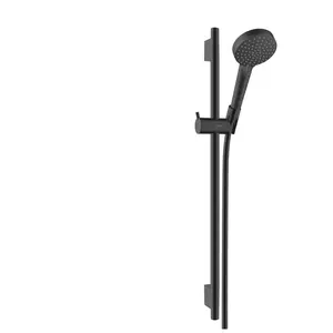 Hansgrohe Vernis Blend Ensemble de douche 65cm Ecosmart Noir mat pas cher