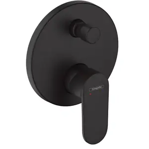 Façade mitigeur mécanique encastré HANSGROHE Vernis Blend Noir mat