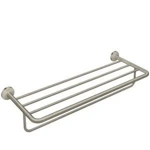 hansgrohe Axor Uni Circular porte-serviettes 655x250mm, mural, inox brossé pas cher