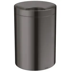hansgrohe Axor Uni. Circular Poubelle autonome, chrome noir brossé