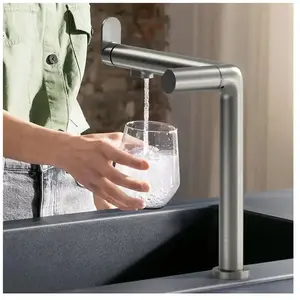 hansgrohe Aqittura M91 Mitigeur de cuisine, avec système d'eau pétilla... pas cher