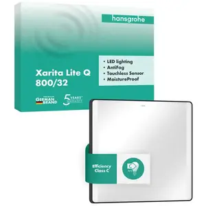 hansgrohe Xarita Lite Q Miroir, 54976670,Vendu parkaufland