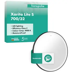 hansgrohe Xarita Lite S Miroir, 54966670, pas cher