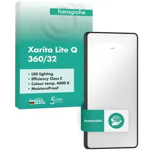 hansgrohe Xarita Lite Q Miroir, 54955670,Vendu parkaufland