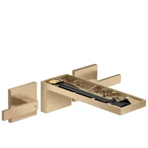 hansgrohe Axor MyEdition Set complet Robinet lavabo 3 trous, brossé bronze pas cher