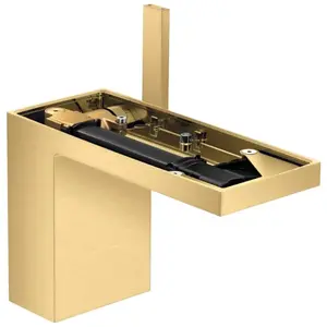 hansgrohe Axor MyEdition A Mitigeur lavabo 110 150 mm, avec vidage push-open, sans plaque, finition or optique pas cher