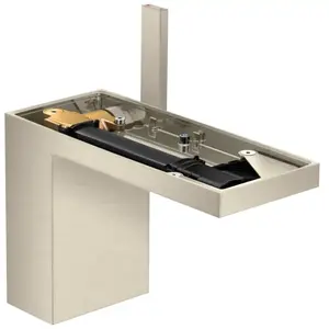 hansgrohe Mitigeur monocommande lavabo 110 Axor MyEdition A 150 mm, avec vidage poussoir, sans plaque, nickel brossé pas cher