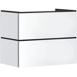 hansgrohe Xilesa E Meuble sous-vasque, 2 tiroirs, 54260700, pas cher