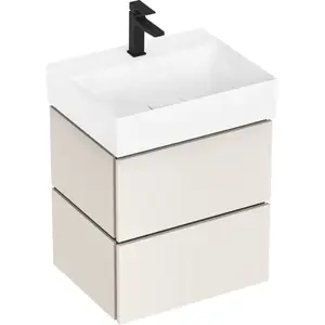 hansgrohe Xilesa E Meuble sous-vasque, 2 tiroirs, 54254780, pas cher