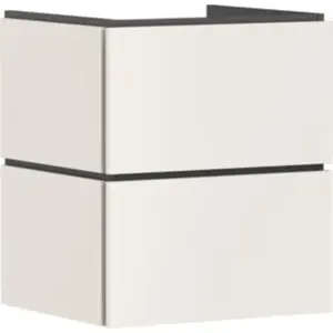 hansgrohe Xilesa E Meuble sous-vasque, 2 tiroirs, 54252780,