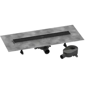 hansgrohe RainDrain Go Caniveau de douche, set complet DN 40/50, 56271... pas cher