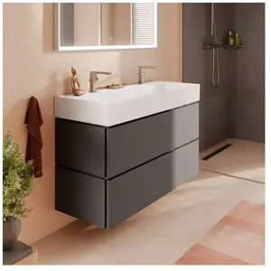 hansgrohe Xilesa E Meuble sous-vasque, 2 tiroirs, 54298760, pas cher