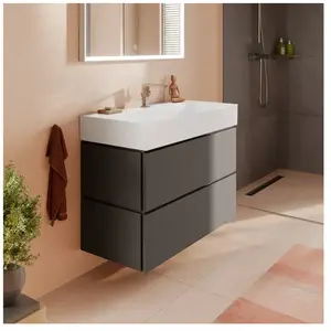 hansgrohe Xilesa E Meuble sous-vasque, 2 tiroirs, 54297760, pas cher
